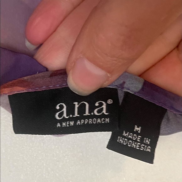 a.n.a Sheer Blouse - Picture 3 of 9